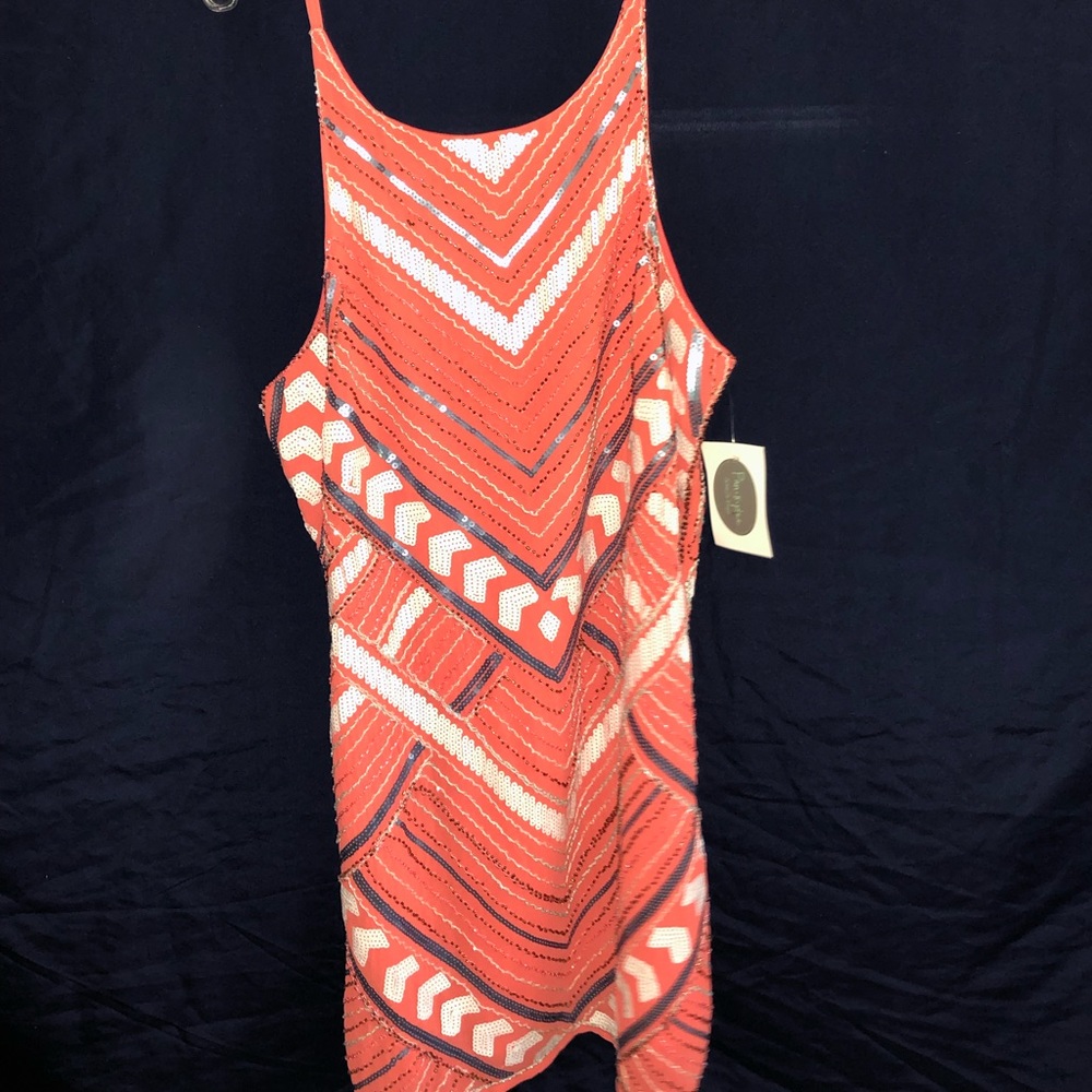 Coral dress
